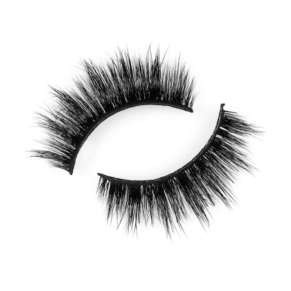 Hotsale natural black mink fur lashes with wholesale price JH20 Obeya beauty lashes